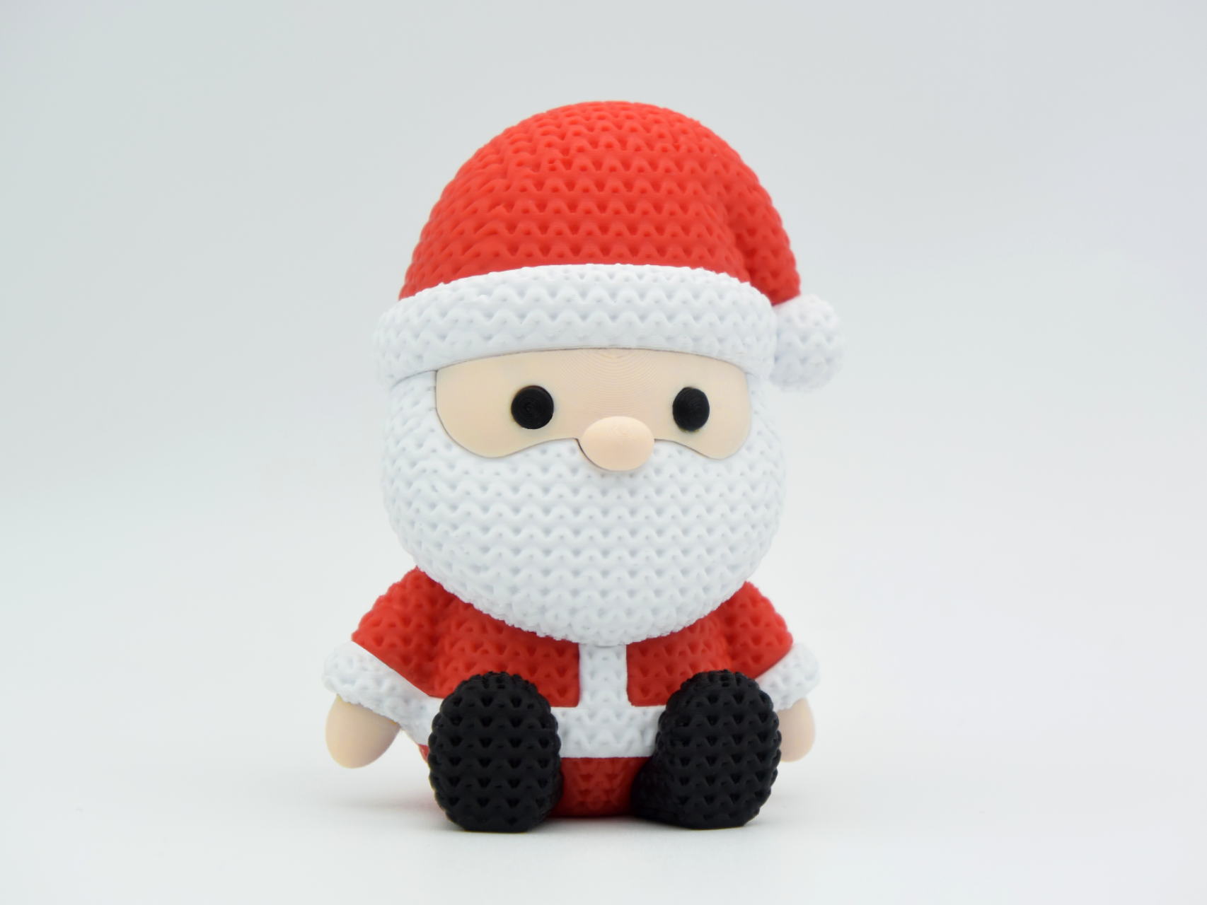 Papai Noel tricotado - Natal