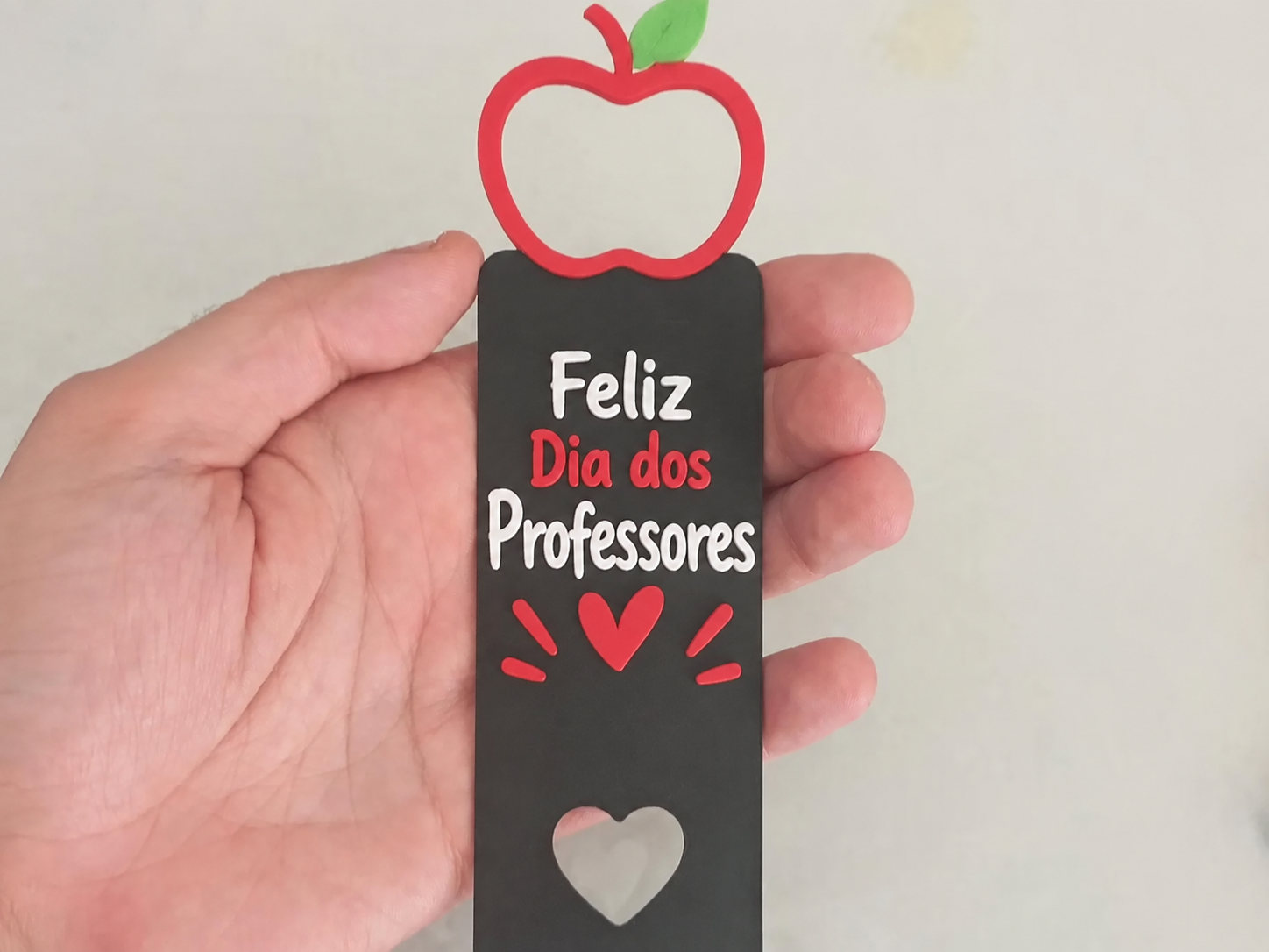 Marcador de Página Feliz Dia dos Professores