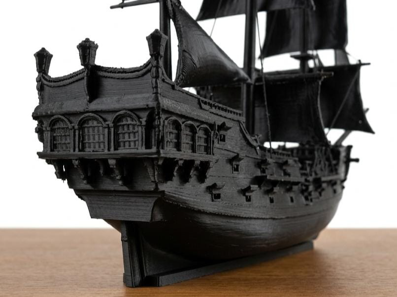 Navio pirata inspirado no Pérola Negra