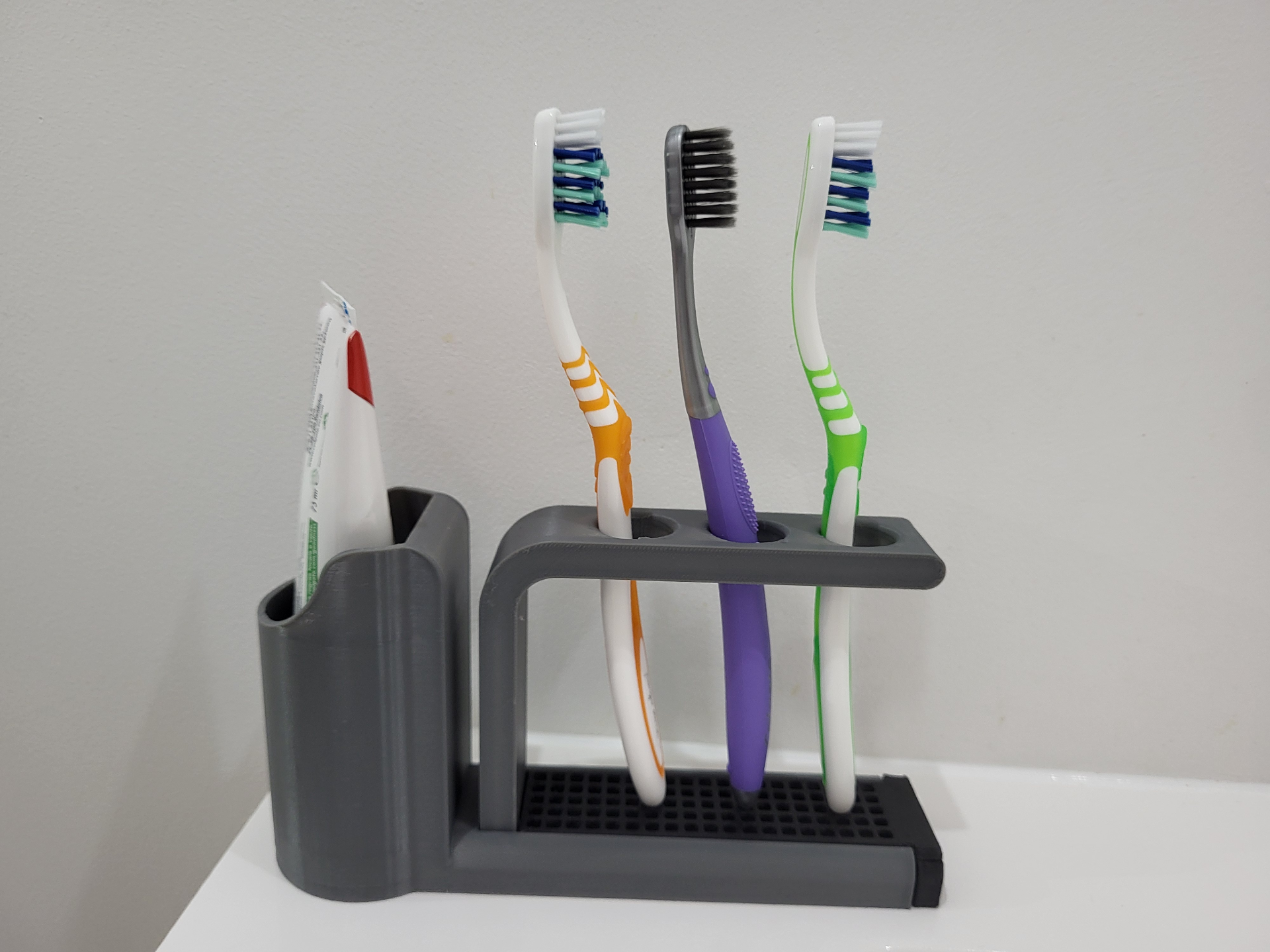 Porta Escova e Pasta de Dente